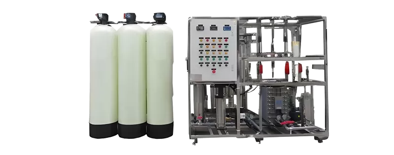 Double Stage RO System with EDI System(for Deionized Water)