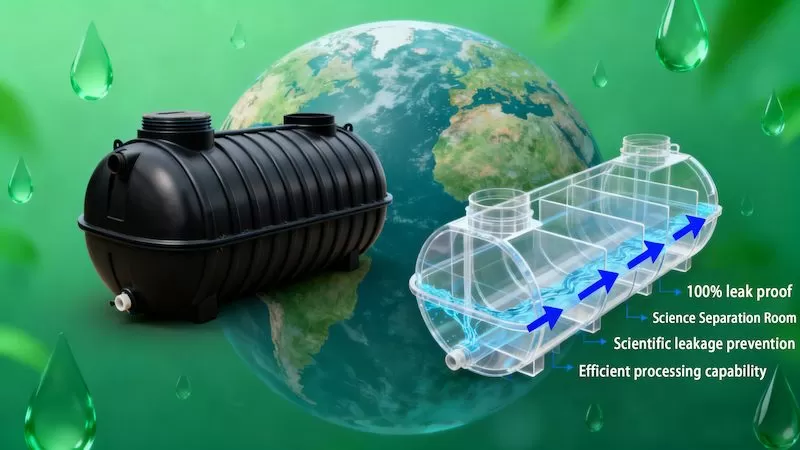 Efficient, Environmentally Friendly, And Durable: The New Generation of Pe Septic Tanks Leads the New Trend of Decentralized Sewage Treatment