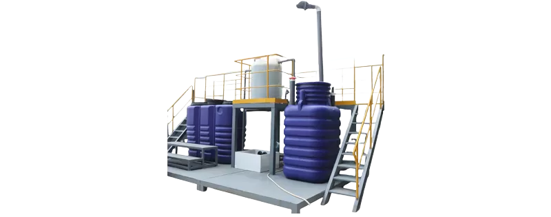 HDPE Integrated Sewage Treatment Plant for Domestic