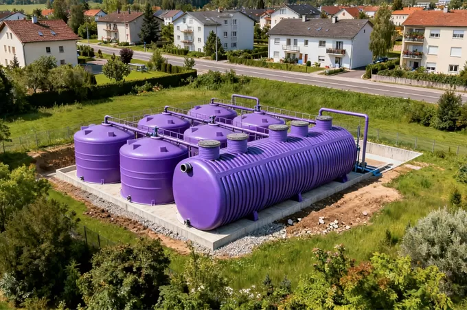 HDPE Sewage Treatment Equipment for Municipal and Residential Wastewater