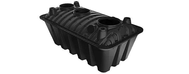 Three-Chamber FRP Septic Tank for Household