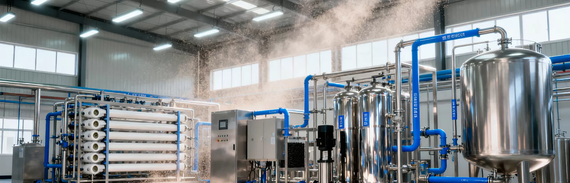 water softener factory